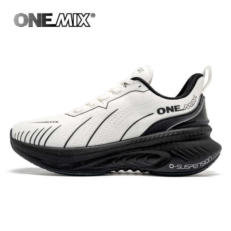 Reflective Night Running Shoes - ONEMIX Nieuwe Demping Loopschoenen Voor Mannen