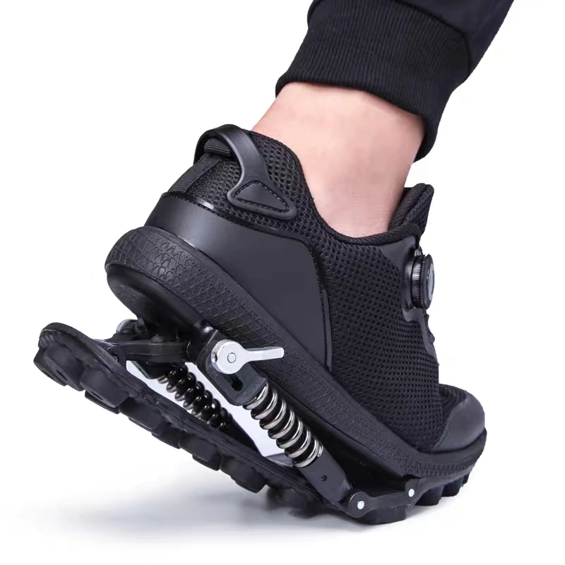Running Shoes - Mechanische schoenen met stalen veerdraad veters,
