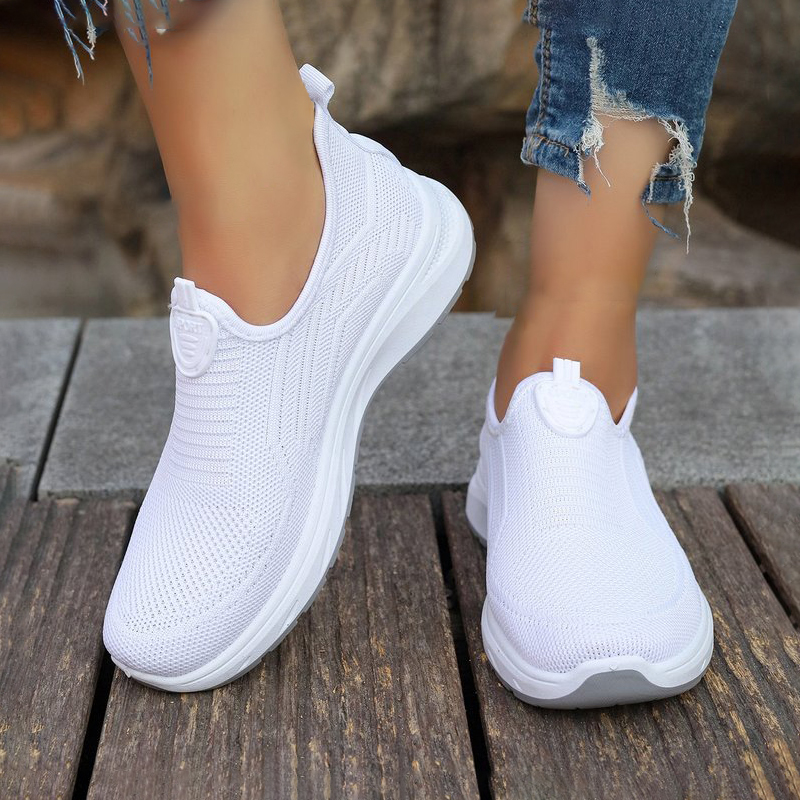 Breathable Mesh Athletic Shoes - Casual instapsportschoenen voor dames, ademend mesh,