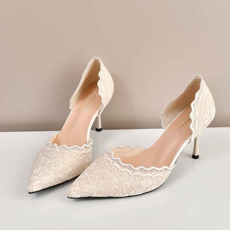 Women'S Shoes - Kant Puntige Teen Hoge Hakken Dames