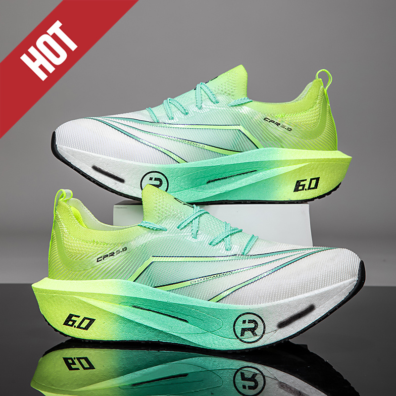 Breathable Mesh Athletic Shoes - Hardloopschoenen Carbon Board Luchtkussen Marathon Heren