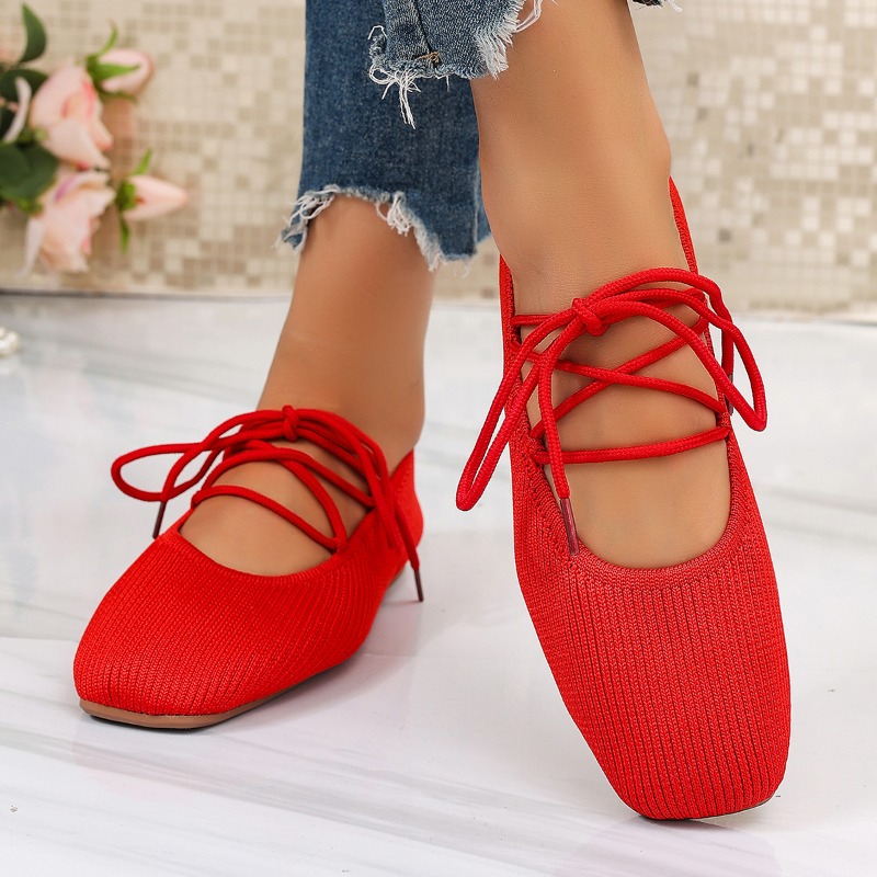 Heels - Franse platte Mary Jane schoenen 2026