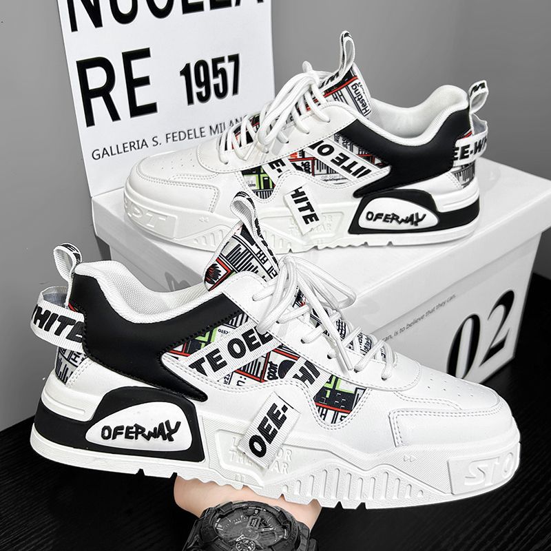 Waterproof Goretex Running Shoes - Casual mode lederen sneakers nieuwe skateboard