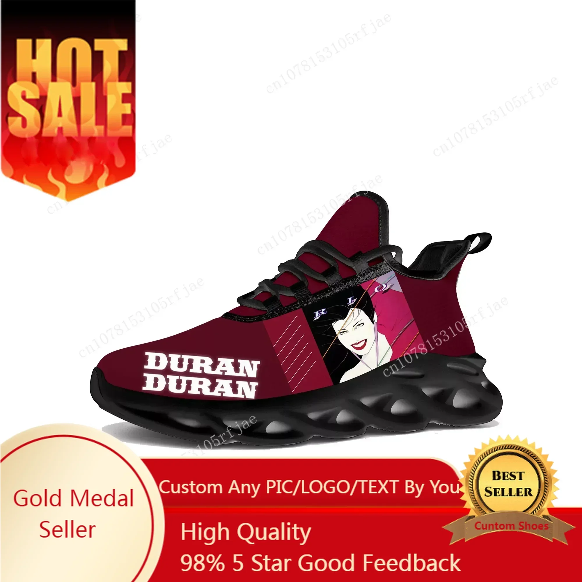 Running Shoes - Duran Duran Flats Sneakers Heren Dames