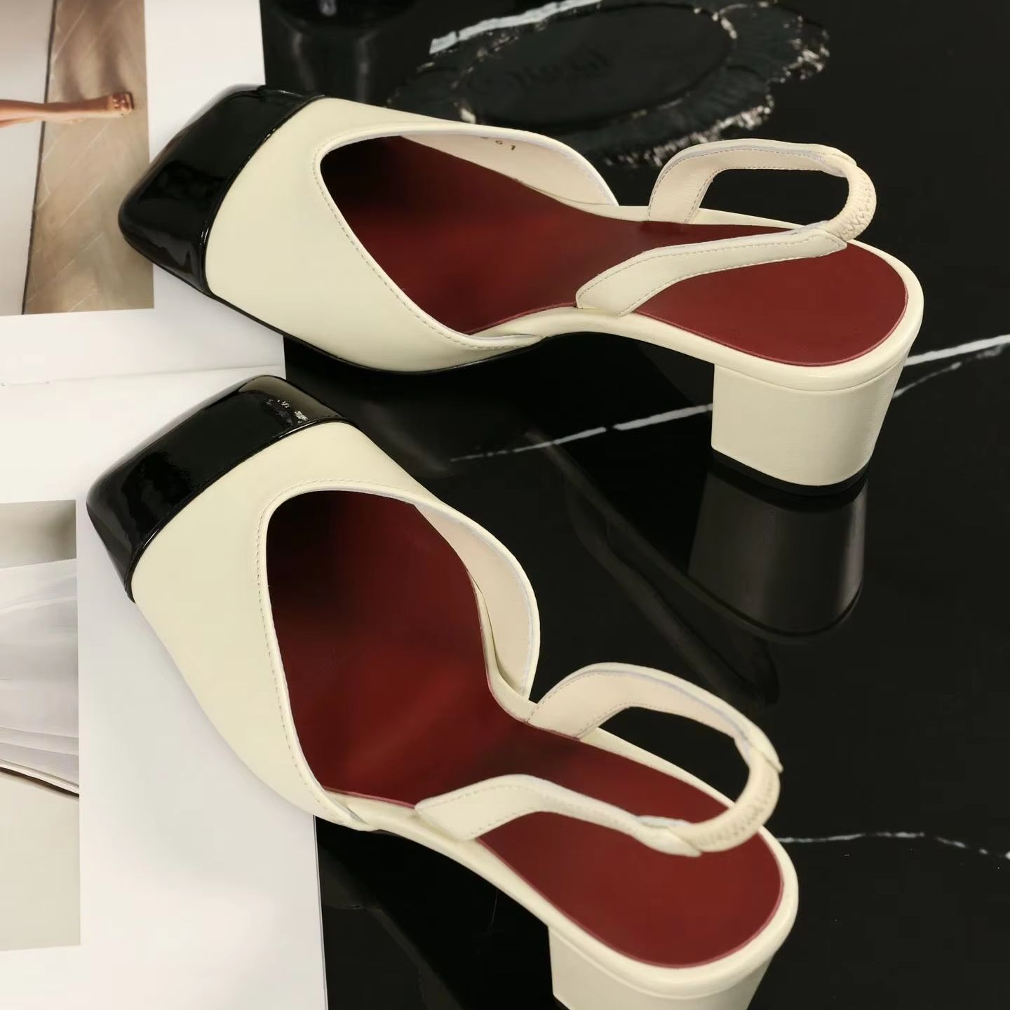 Dames Slingback Pumps, tweekle - Sandals recensie en prijs