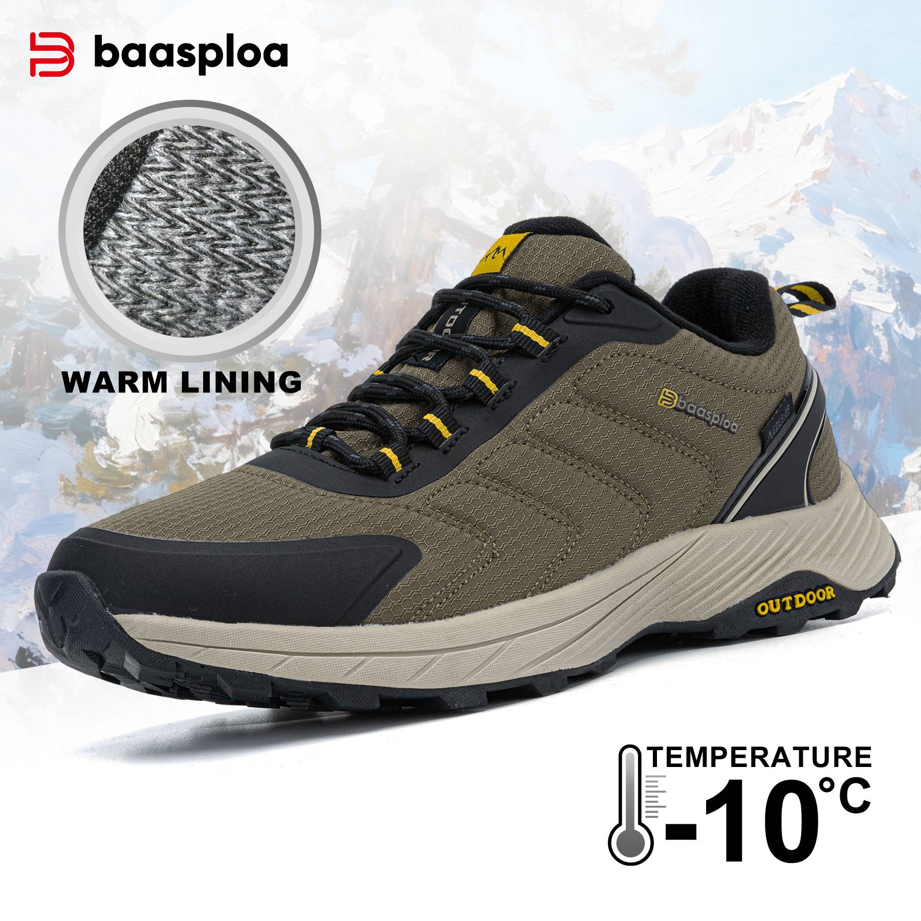 Baasploa Heren Trail Running W - Waterproof Goretex Running Shoes recensie en prijs