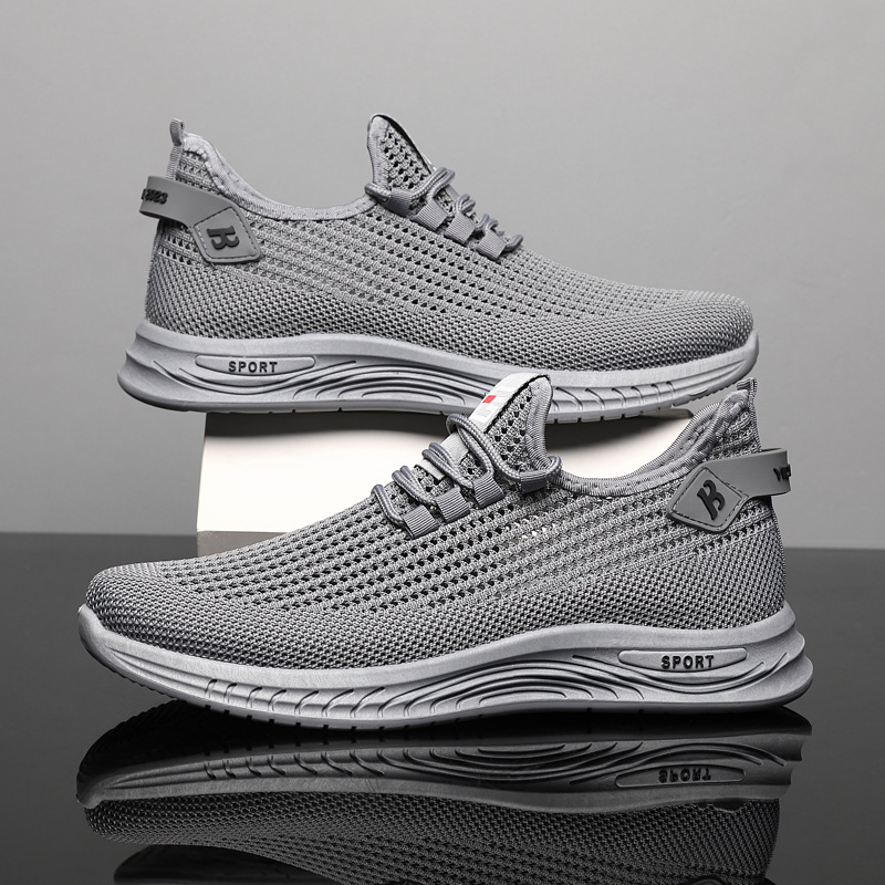 Lichtgewicht mesh gebreide sne - Shock Absorbing Gym Trainers recensie en prijs