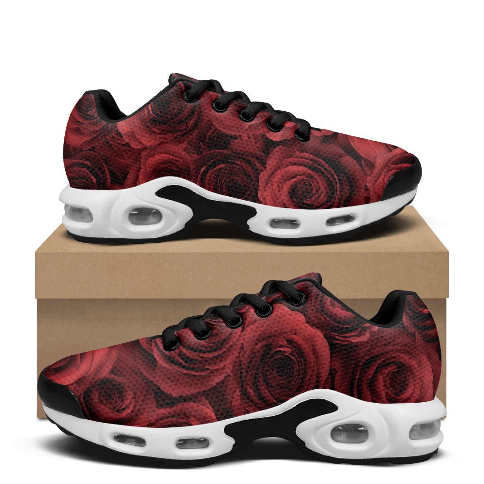 PENSTROLL Volledig Rode Rozen  - Air Cushion Jogger Shoes Men recensie en prijs